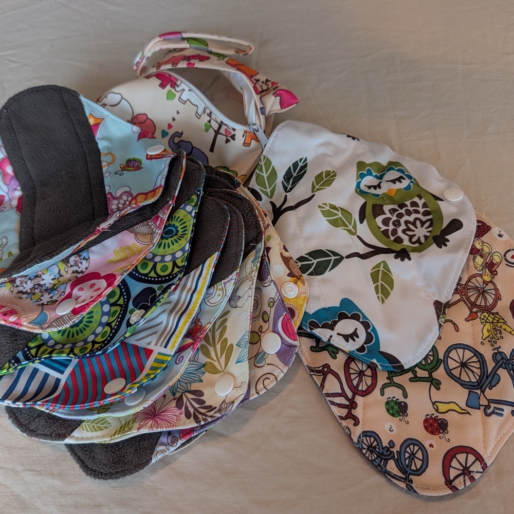 Eco-Friendly Cloth Pads - NEVER USED